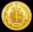 London Coins : A157 : Lot 1507 : Italy 20 Lire 1882R KM#21 Lustrous UNC