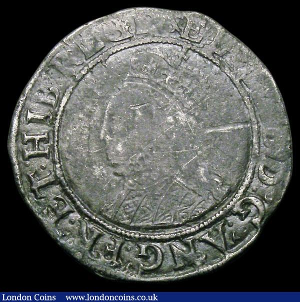 Shilling Elizabeth I Sixth Issue S.2577 Bust 3B mintmark A Near Fine/Fine with dark tone : Hammered Coins : Auction 158 : Lot 1747
