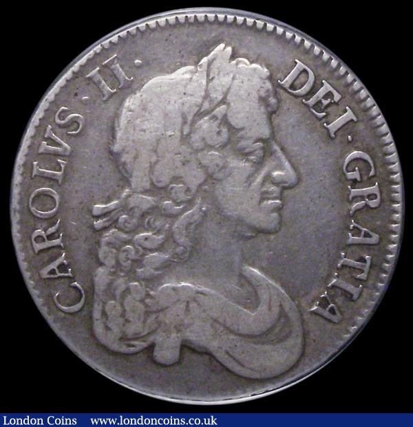 Crown 1679 TRICESIMO PRIMO ESC 481 Fine, slabbed and graded LCGS 30 : English Coins : Auction 158 : Lot 1792