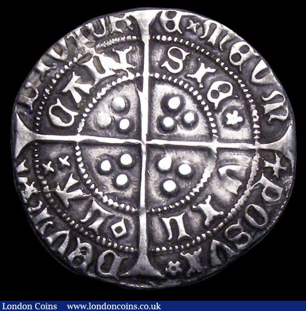 Groat Henry VI Rosette-Mascle issue, Calais Mint S.1859 Near VF : Hammered Coins : Auction 158 : Lot 1683