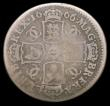London Coins : A158 : Lot 2418 : Shilling 1666 Elephant below bust ESC 1026 VG/NVG the reverse worn on the Scottish shield, Very Rare...