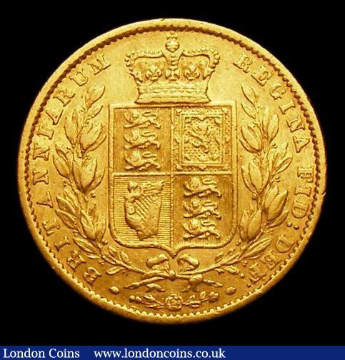 Sovereign 1861 F over higher F in DEF LCGS Variety 04 Fine, slabbed and graded LCGS 20 : English Coins : Auction 158 : Lot 2718