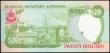 London Coins : A158 : Lot 169 : Bermuda Monetary Authority 20 Dollars dated 17th January 1997 low serial number C/1 000218, commemor...