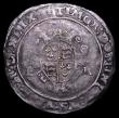 London Coins : A158 : Lot 1742 : Shilling Edward VI Tower Mint 1549 Canterbury Mint, mintmark T Fine, grey toned with surface marks