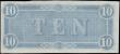 London Coins : A158 : Lot 201 : Confederate States of America 10 Dollars dated February 17th 1864, series 9 No. 84591 plate G, Pick6...