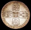 London Coins : A159 : Lot 1040 : Shilling 1758 ESC 1213 GEF with golden tone around the rims