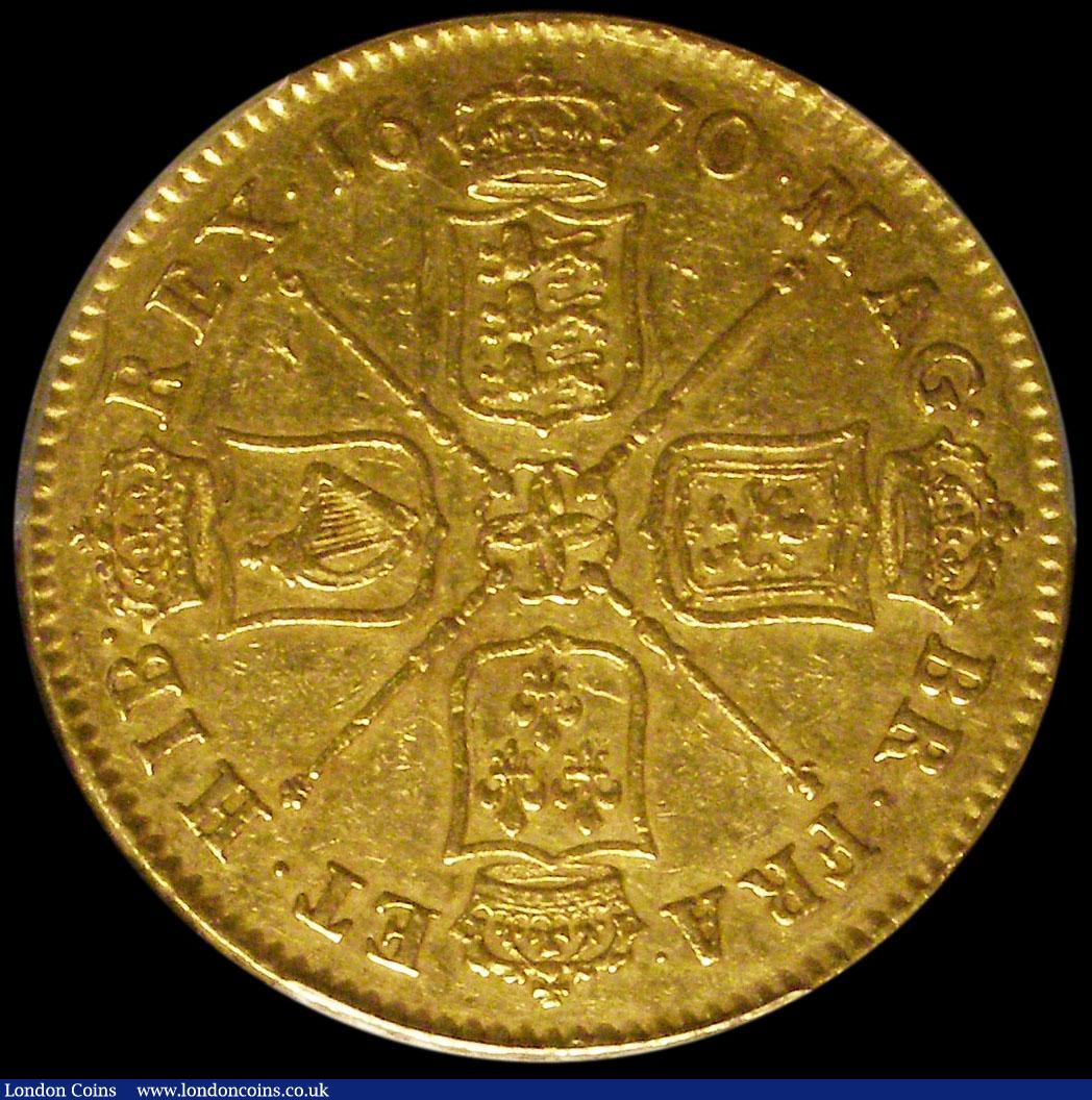 London Coins : A159 : Lot 758 : Five Guineas 1670 S.3328 PCGS XF40