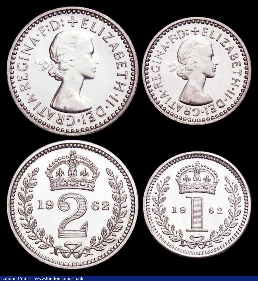 London Coins : A159 : Lot 931 : Maundy Set 1962 ESC 2579 UNC and lustrous