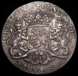 London Coins : A159 : Lot 2105 : Netherlands - Holland Ducaton (Silver Rider) 1758 KM#90.2 with star countermark on the obverse, a va...