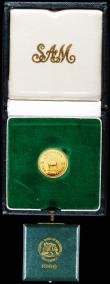 London Coins : A159 : Lot 296 : Rhodesia 10 Shillings 1966 KM#5 Proof nFDC in the box of issue