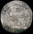London Coins : A159 : Lot 613 : Halfcrown Charles I Tower Mint, Reverse: Oval Shield with CR at sides S.2771 mintmark Portcullis VG ...