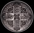 London Coins : A159 : Lot 698 : Crown 1847 Gothic ESC 288 UNDECIMO near EF with one tiny edge nick