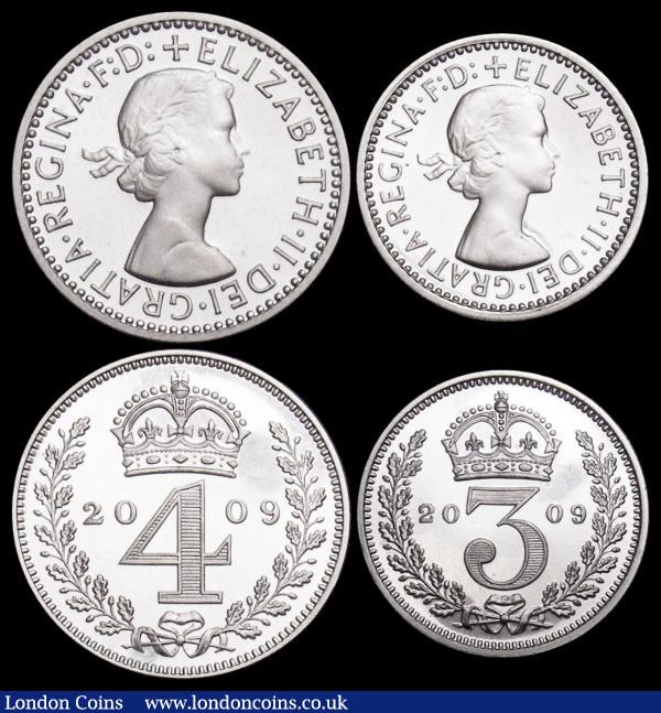 Maundy Set 2009 S.4211 nFDC with practically full mint brilliance : English Coins : Auction 160 : Lot 2357