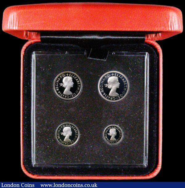 Maundy Set 2013 nFDC the Fourpence and Twopence with very small tone spots, retaining practically full mint brilliance, in the red Royal Mint box of issue : English Coins : Auction 160 : Lot 2363