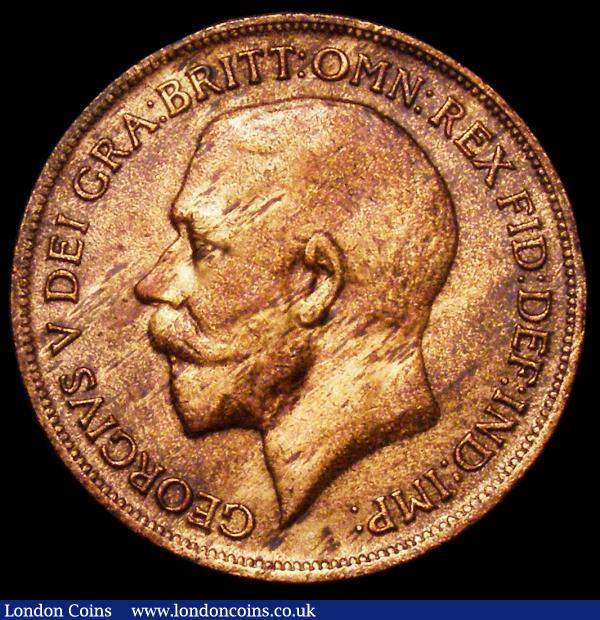 Penny 1918H Freeman 183 dies 2+B EF with streaky lustre : English Coins : Auction 160 : Lot 2440