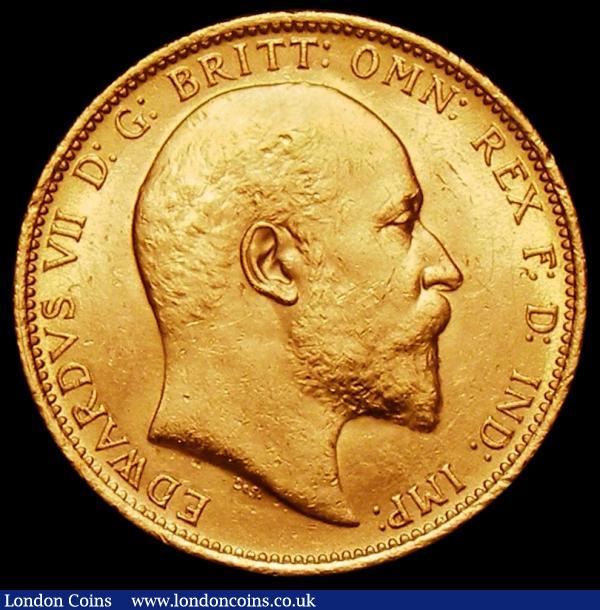 Sovereign 1907S Marsh 209 GEF/AU and lustrous, in an LCGS holder, slabbed and graded LCGS 65 : English Coins : Auction 160 : Lot 2640