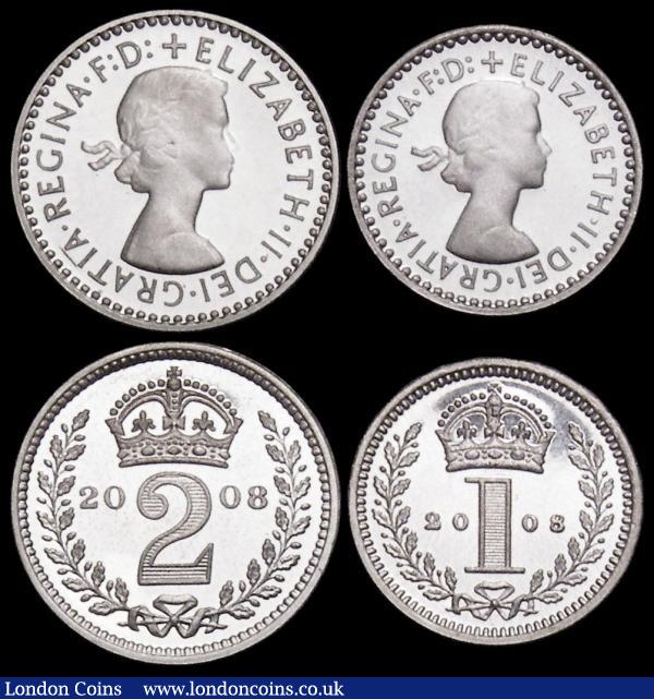 Maundy Set 2008 S.4211 nFDC with practically full mint brilliance : English Coins : Auction 160 : Lot 2356