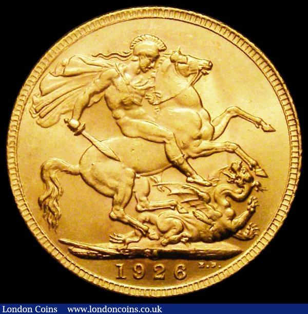 Sovereign 1926 SA VF : English Coins : Auction 160 : Lot 2661
