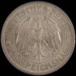London Coins : A160 : Lot 1123 : Germany Weimar Republic 5 Marks 1932 A Oak Tree PCGS MS64