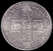 London Coins : A160 : Lot 2230 : Halfcrown 1709 OCTAVO ESC 579, Bull 1371, UNC or near so and lustrous with some lustre, in an LCGS h...