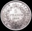 London Coins : A160 : Lot 3206 : France 5 Francs 1848A KM#756.1 Lustrous UNC