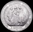 London Coins : A160 : Lot 3287 : Hungary 5 Korona 1907 KM#489 Lustrous UNC