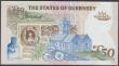 London Coins : A160 : Lot 370 : Guernsey, the States of Guernsey 50 Pounds issued 1996, nice low serial number A000206, signed Trest...