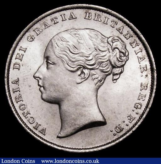 Shilling 1842 ESC 1288, Bull 2987, Lustrous UNC, in an LCGS holder and graded LCGS 80 : English Coins : Auction 161 : Lot 1867