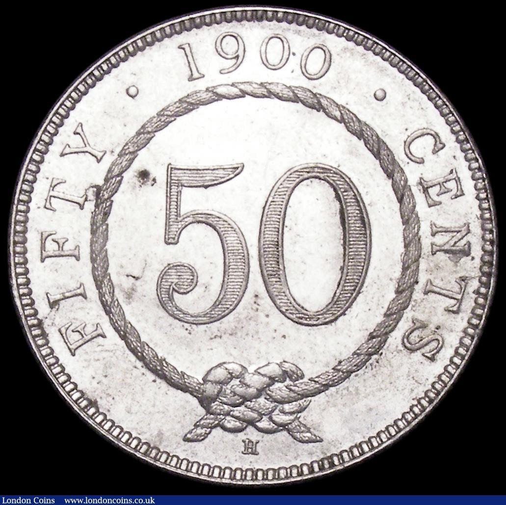 London Coins : A161 : Lot 1337 : Sarawak 50 Cents 1900H KM#11 EF with some light contact marks