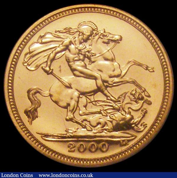 Half Sovereign 2000 S.SB4 UNC retaining practically full mint lustre, in an LCGS holder and graded LCGS 92  : English Coins : Auction 161 : Lot 1670