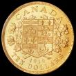 London Coins : A161 : Lot 1110 : Canada 10 Dollars 1914 PCGS MS63+ Canadian Gold Reserve issue