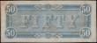 London Coins : A161 : Lot 234 : Confederate States of America 50 Dollars dated February 17th 1864, serial No.33632 plate A, portrait...