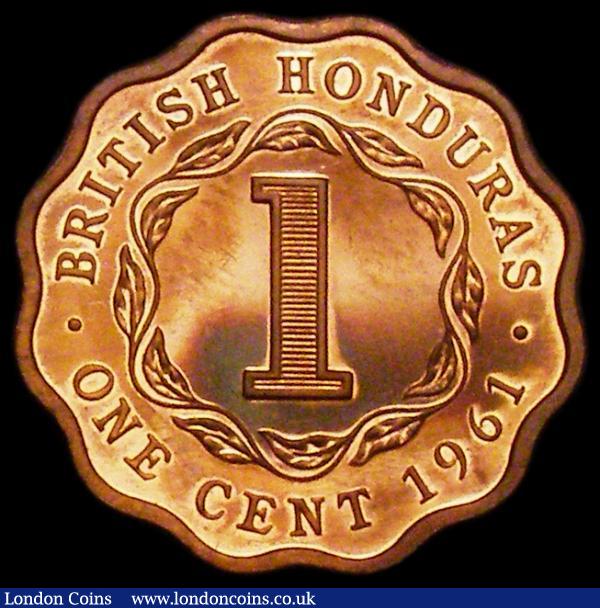 British Honduras One Cent 1961 VIP Proof/Proof of record KM#30 nFDC with some toning on the reverse, retaining much original mint brilliance : World Coins : Auction 162 : Lot 1128