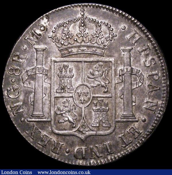 Guatemala 8 Reales 1821 NG M KM#69 EF or better attractively toned with underlying lustre, a pleasing example with much eye appeal : World Coins : Auction 162 : Lot 1208