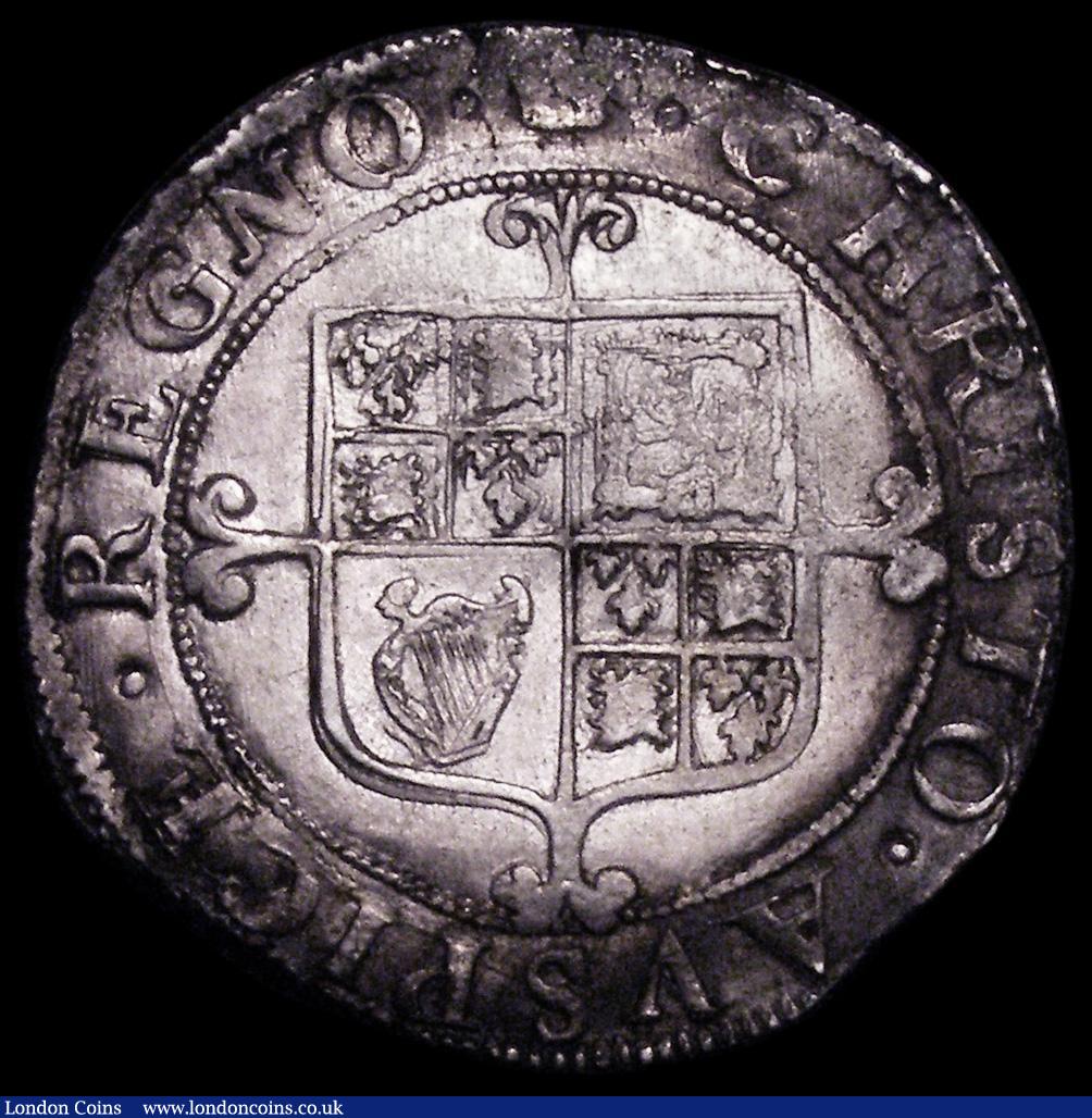London Coins : A162 : Lot 1628 : Shilling Charles II Third Hammered Issue S.3321 mintmark Crown VF with signs of flan stress on the o...