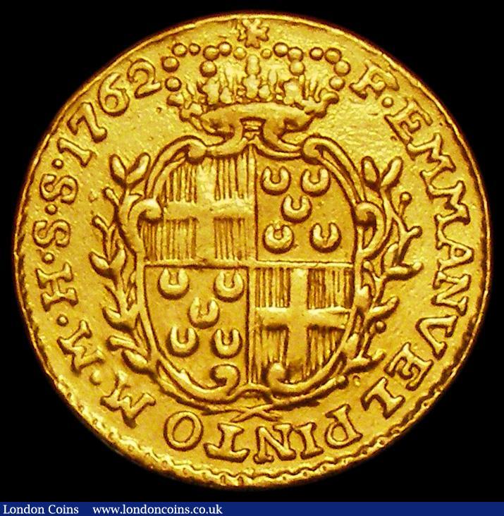 London Coins : A162 : Lot 1677 : Malta 10 Scudi Gold 1762 KM#270 Fine, Ex-Jewellery