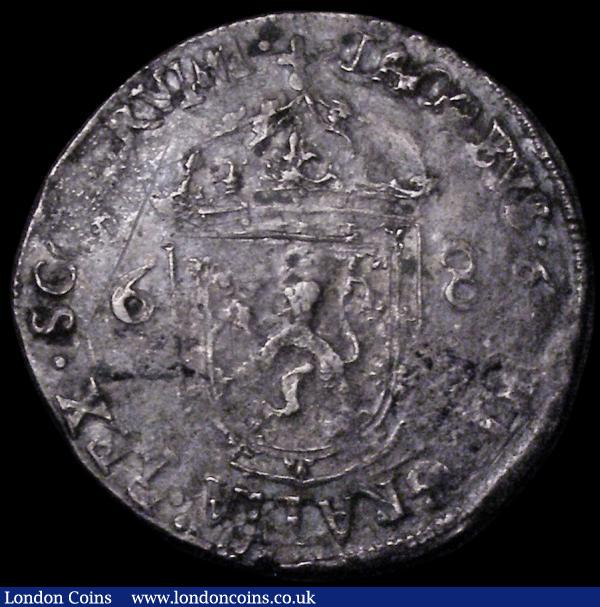Scotland Half Merk (Noble) James VI Second Coinage 1573 S.5478 Good Fine with some old scratches, Rare : World Coins : Auction 162 : Lot 1694