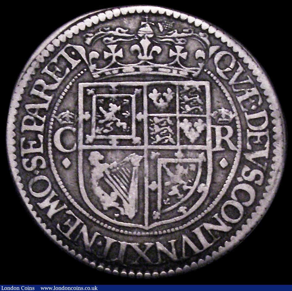 London Coins : A162 : Lot 1698 : Scotland Twelve Shillings Charles I Third Coinage (1637-1642) Thistle at end of obverse legend and T...