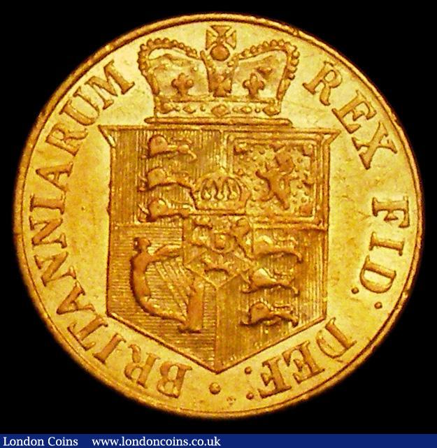 London Coins : A162 : Lot 1823 : Half Sovereign 1820 Marsh 402 VF with a light scuff on the portrait