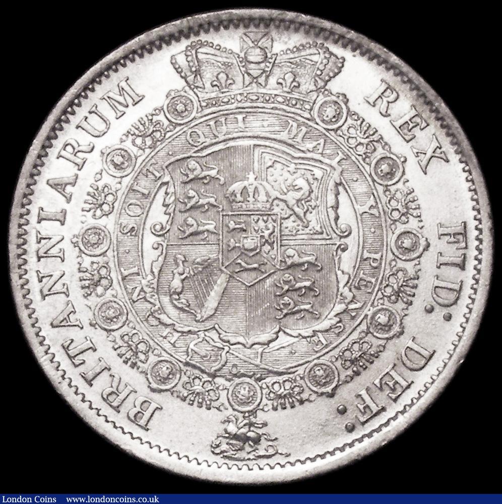 London Coins : A162 : Lot 1856 : Halfcrown 1817 Bull Head ESC 616, Bull 2090 NEF