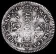 London Coins : A162 : Lot 1902 : Sixpence 1678 8 over 7, G of MAG struck over an O or D, ESC 1517, Bull 573 VF/About VF with an old t...