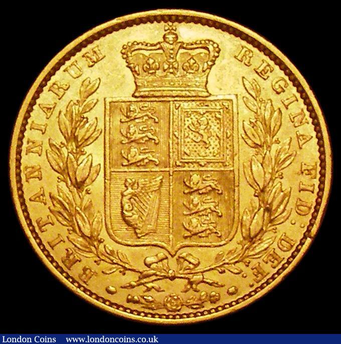 London Coins : A162 : Lot 1940 : Sovereign 1851 Marsh 34 VF/GVF