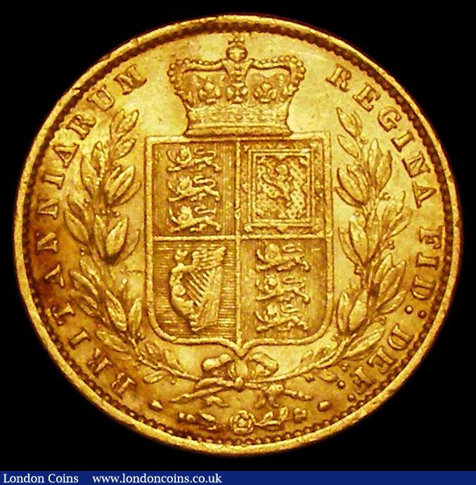 London Coins : A162 : Lot 1944 : Sovereign 1859 Marsh 42 GF/NVF