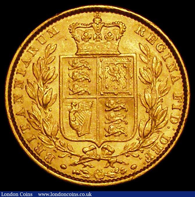 London Coins : A162 : Lot 1948 : Sovereign 1863 Marsh 46 VF/GVF