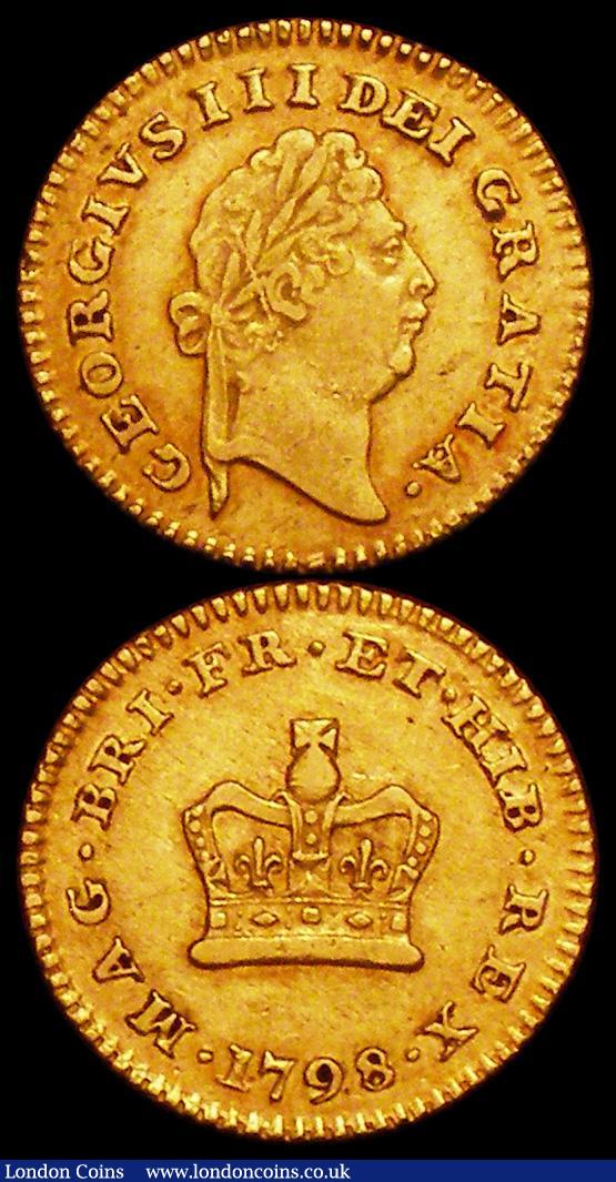 London Coins : A162 : Lot 1997 : Third Guineas (2) 1798 S.3738 Fine or better, 1804 S.3740 Near Fine/Fine
