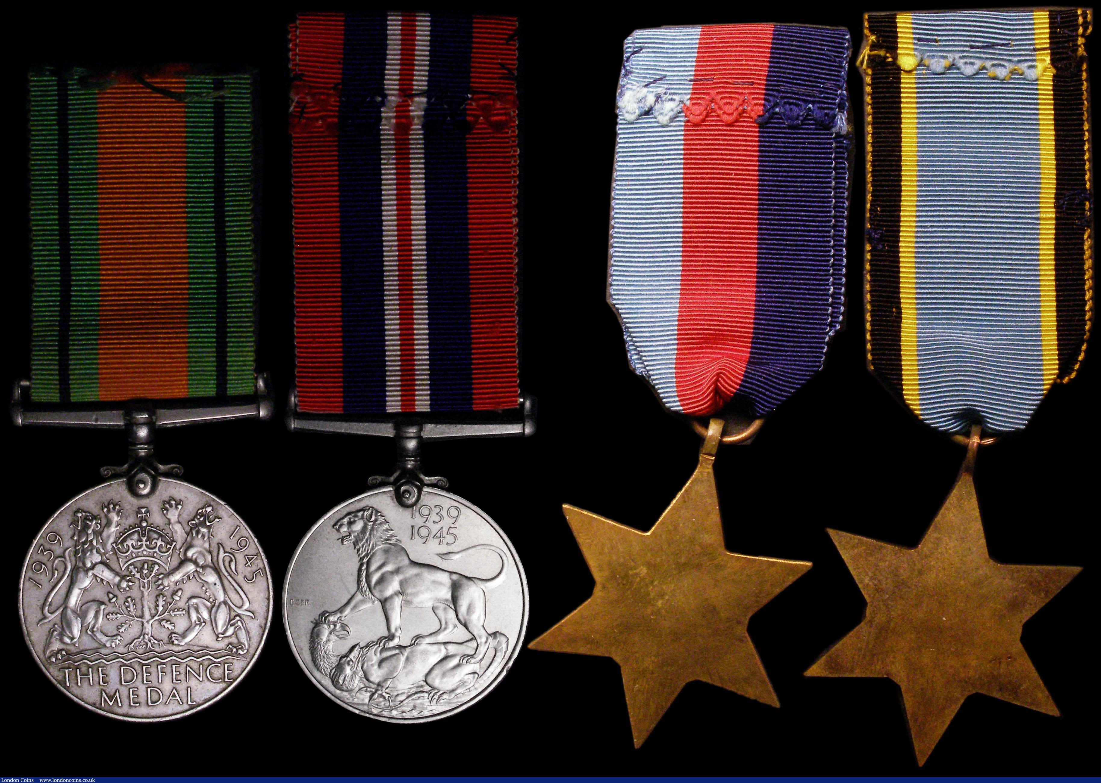 London Coins : A163 : Lot 143 : World War II Pathfinders Distinguished Flying Cross Group of five to James Eli Foley comprising Dist...