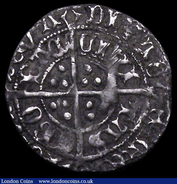 Halfgroat Henry VII - Archbishop Savage, Facing bust, York Mint, keys at neck, no tressure, S.2214 mintmark Martlet NVF with old grey tone, struck slightly off-centre : Hammered Coins : Auction 163 : Lot 297