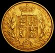 London Coins : A163 : Lot 901 : Sovereign 1859 higher 59 in date, as Marsh 42, (see Bentley Lot 1003) Good Fine
