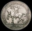 London Coins : A164 : Lot 289 : Australia Florin 1934-5 Centenary of Victoria and Melbourne KM#33 VF