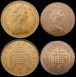 London Coins : A164 : Lot 790 : Mint Errors - Mis Strikes (3) Florin 1966, the designs on both sides, and the edge milling extremely...
